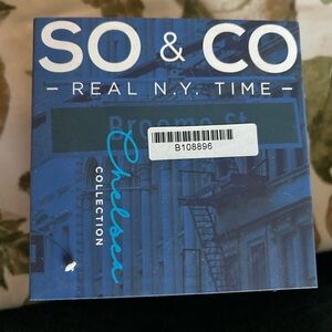 SO & CO New York Watch